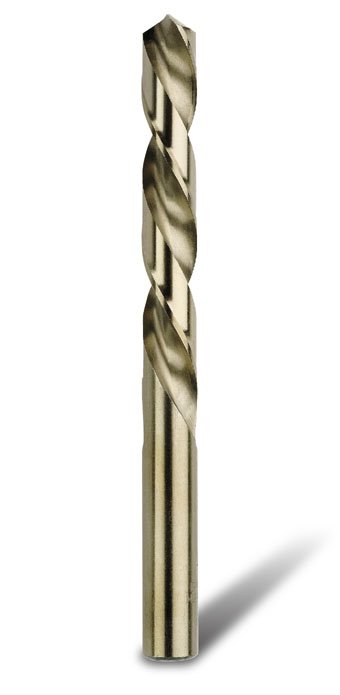 Left Hand Stub Drill-Cobalt-1/4