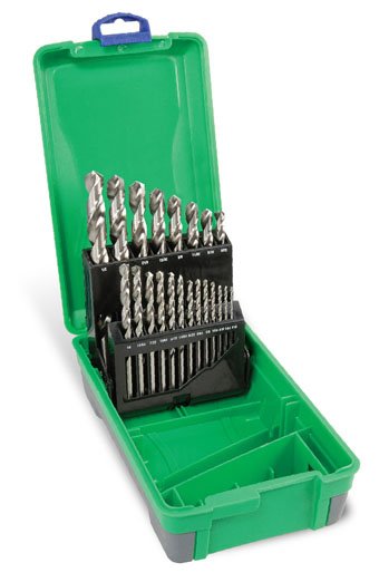 Drill Set-Imp.:1/16-1/2 21pc 2 Tier