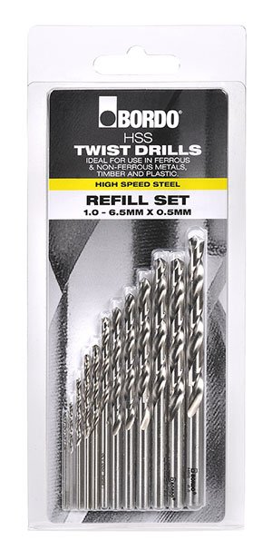 Jobber Drill Bright Refill Set 1-6.5mm