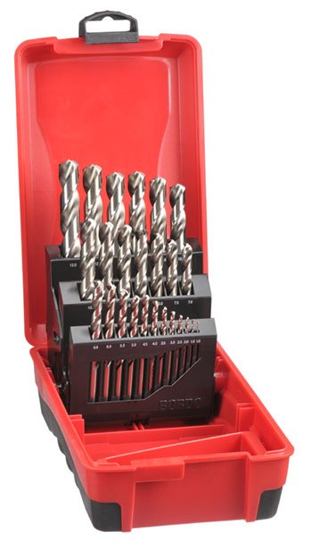 Delta pt Drill Set 1-13mm 0.5 increment