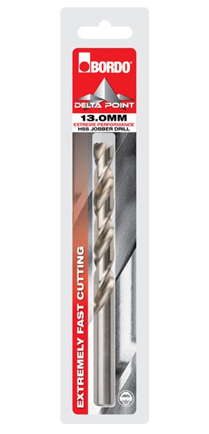 Delta pt Drill Clam Bright HSS -9.00mm