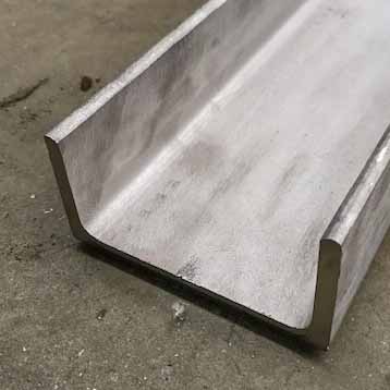 Buy 304 Grade C Section - Channel Stainless - 304 Mill Finish