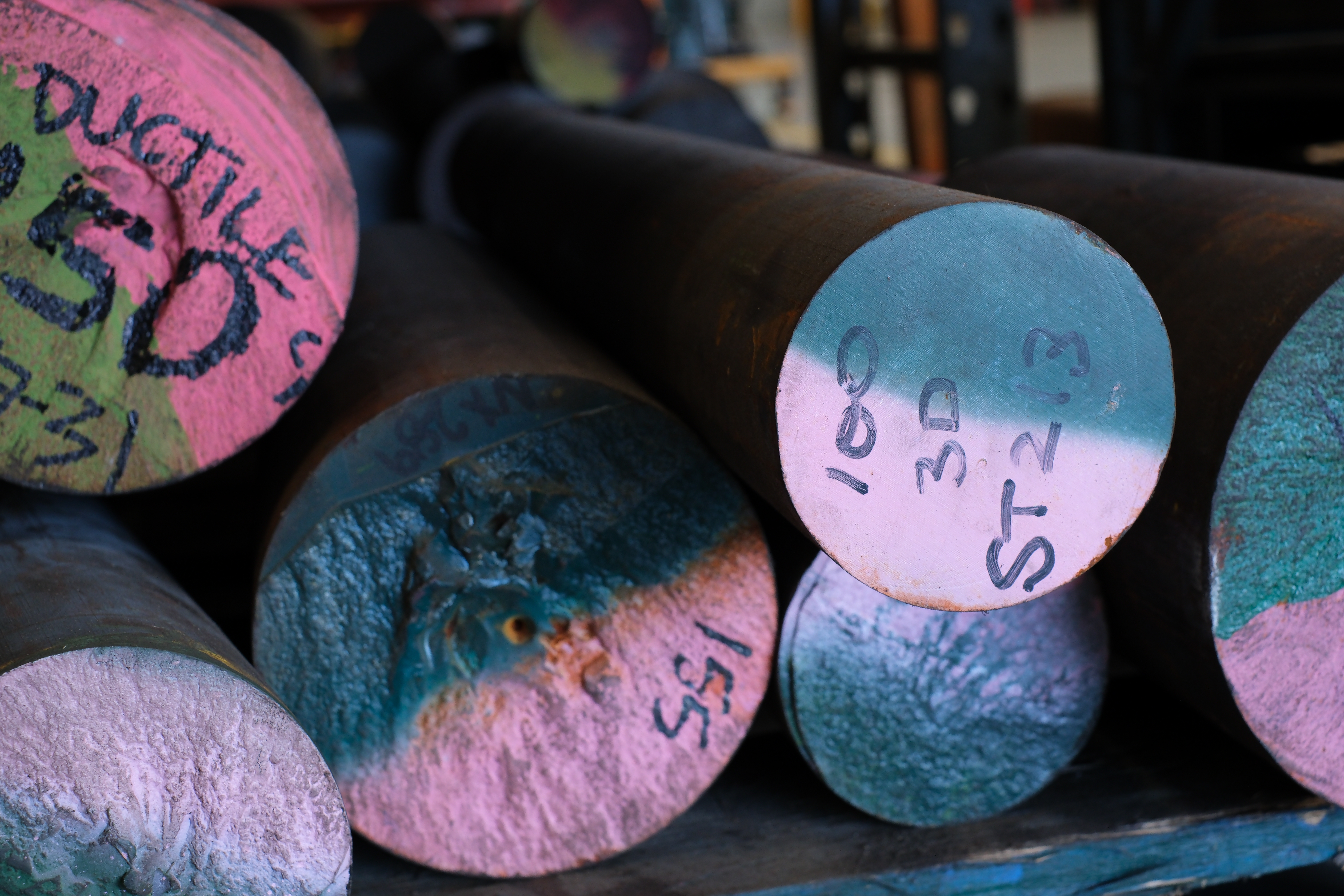 220mm 3D Cast Iron Round