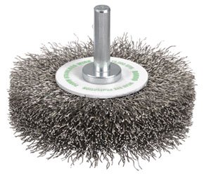 Buy Brushware Wheel Brushes High Speed End Brush Crimp Steel Wire High Speed