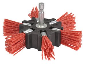 100mm NylonGrit Flapper 1/4 Hex Shk