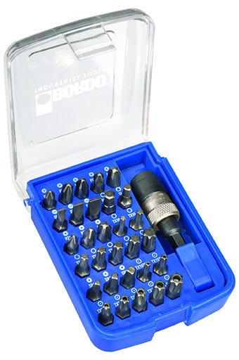 31 Pce Screwdriver Insert Bit Set