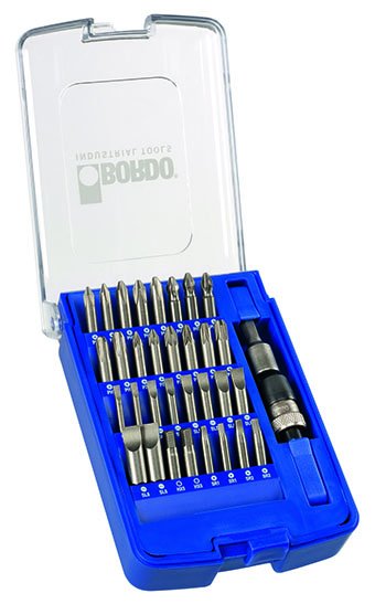 34 Pce Screwdriver Power Bit Set