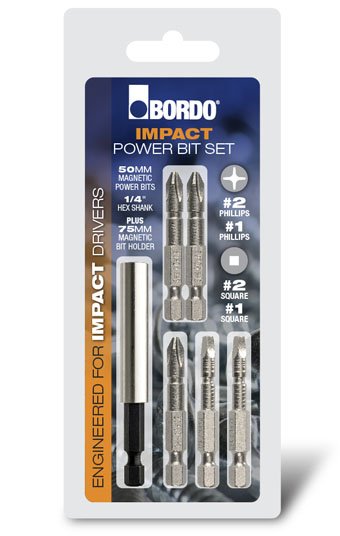 Impact Power Bit Set 6 Pc