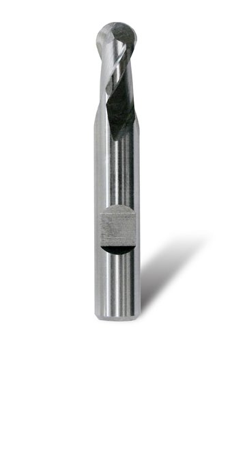 Slot Drill Ball-Long-Flat - 8mm