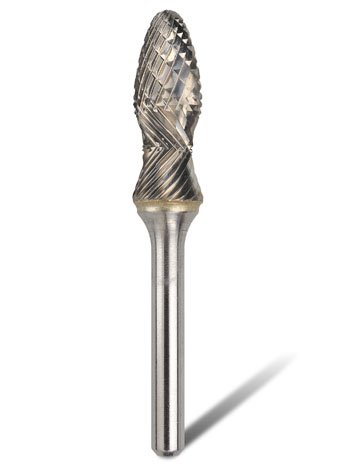 Radius Burr - Ball Nosed Tree - 1/2