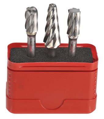 Non Ferrous Carbide Burr Set 3 Pcs