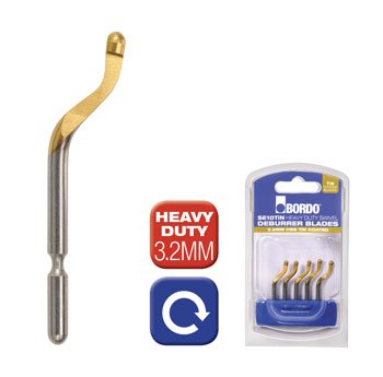 HvyDuty 3.2mm Swiv Bl. SE10 TiN 5Pk