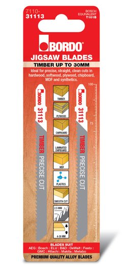 T-Shank Precise 100mm Wood 2 Pk