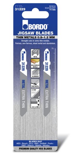 T-Shank Extra Thin 75mm Metal 2Pk