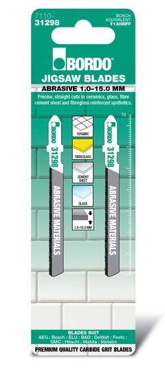 T-Shank Straight Cut 75mm Cer/Fibre 2 P