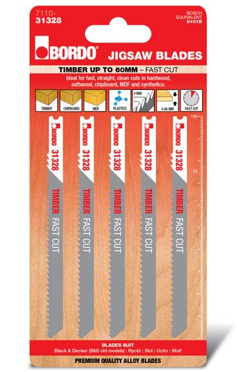 Shnk Fast Cut 100mm Timber 5 Pk