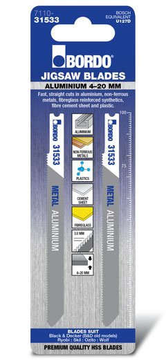 T-Shank Aluminium 100mm Metal 2Pk