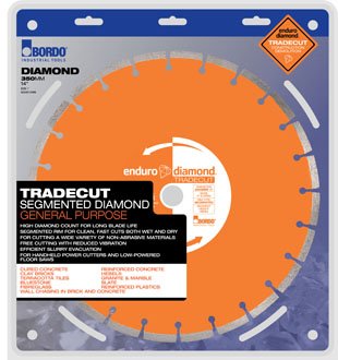 Diamond Segmented Saw- Orange 400mm