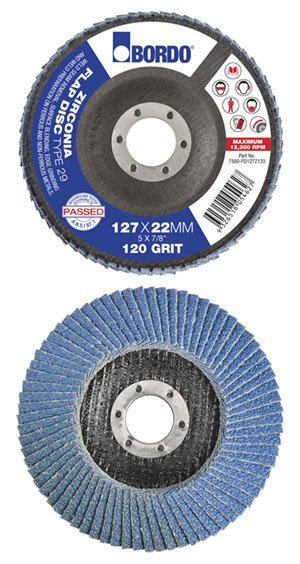 Bordo Flap Disc 180mm (7) 120 grit