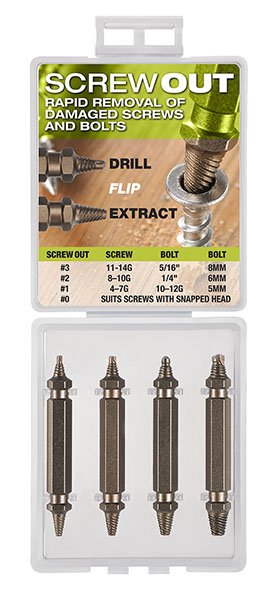 Screw Out screw extractor set