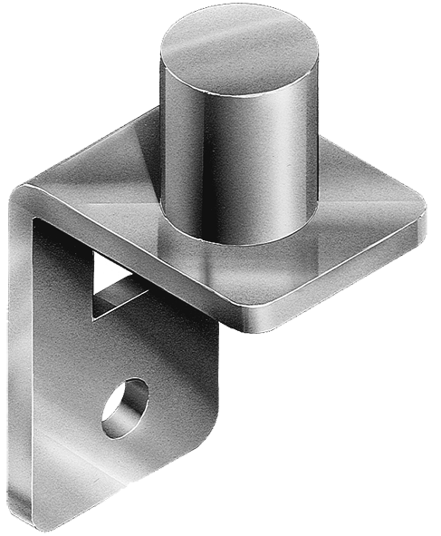Gudgeon Short Plate Heavy Duty 27Mm Pin