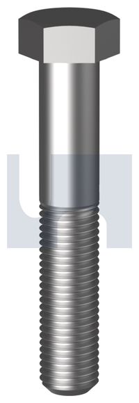 10x60mm ZINC G8.8 FINE 1.25 BOLT