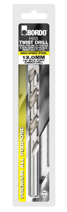 Jobber Drill-Card-Bright-9mm
