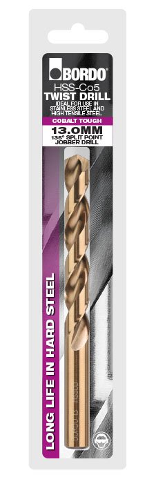Jobber Drill-Card-Cobalt-4mm