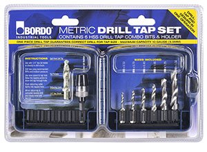 HSS Drilltap Set- 3- 4- 5- 6- 8 & 10mm