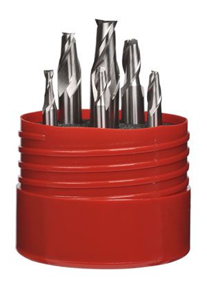 6 Pc Imp Threaded Cobalt Slot Drill