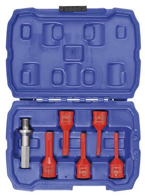 Brilliant Diamond Holesaw Set 6 pc
