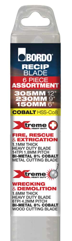 Xtreme Recip Assortment 6pc