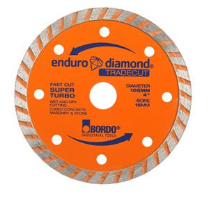 105mm TradeCut Turbo Diamond Blade