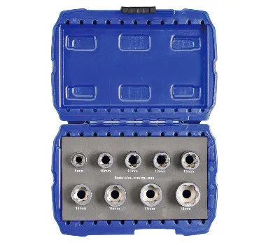 Bolt Extractor Set 9 Pc 8mm - 19mm