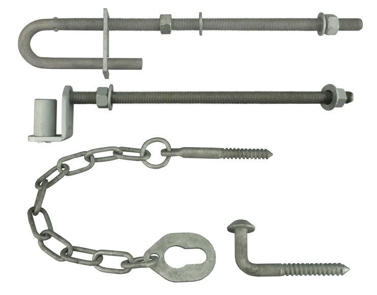 Farm Gate Pk Bolt Thru 300mm T/Post