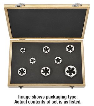 HSS M 6 - M 24 COARSE DIE NUT SET
