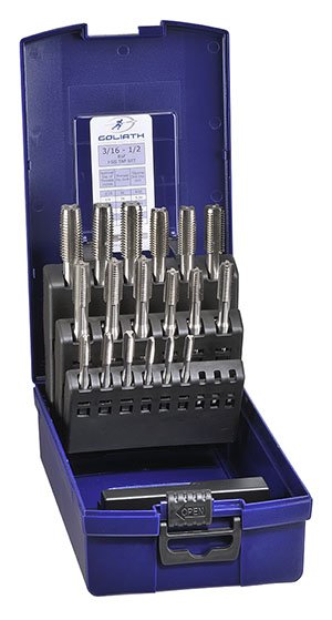 HSS 3/16 - 1/2 BSF TAP SET