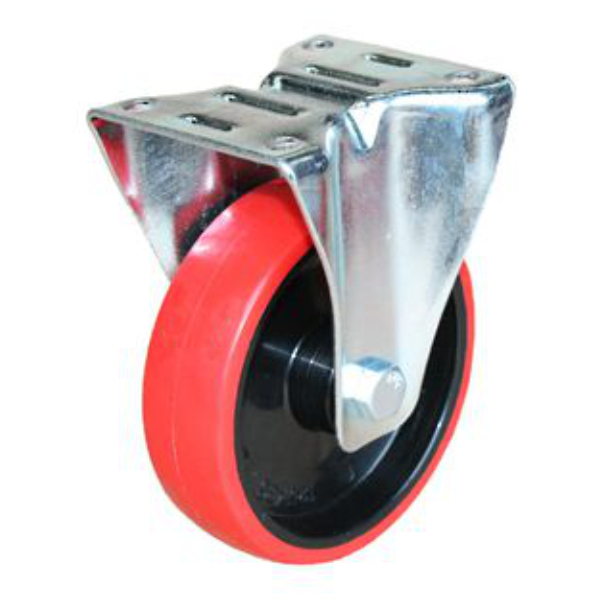 125mm Fixed Heavy Duty Urethane