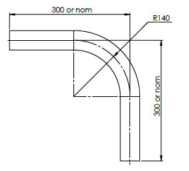 Buy Handrail Handrail Galvanised Mild Steel