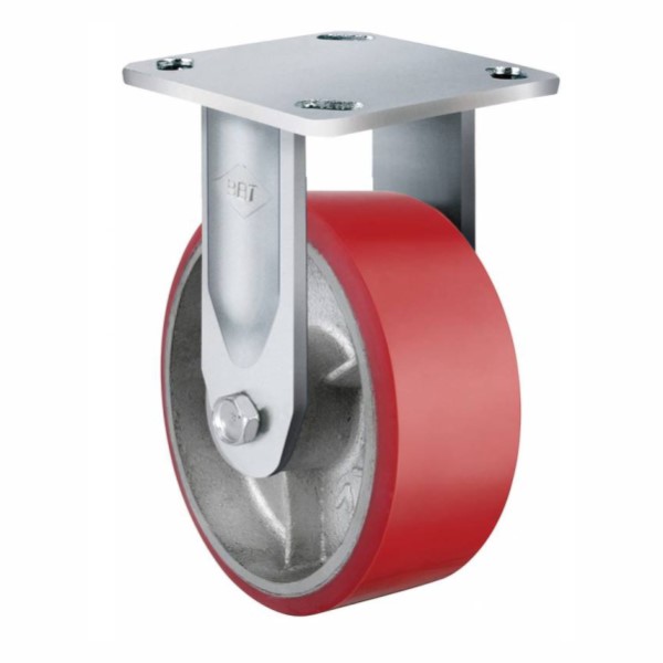 100mm Fixed Extra Heavy Duty Urethane