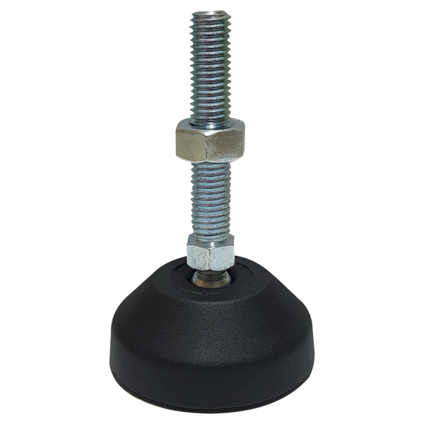 60mm Dia Pad. 650kg Stainless M12 Thread