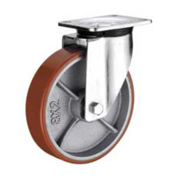 200mm Swivel Extra Heavy Duty Urethane