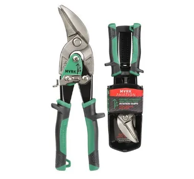 Right Cutting Offset Aviation Snip with 