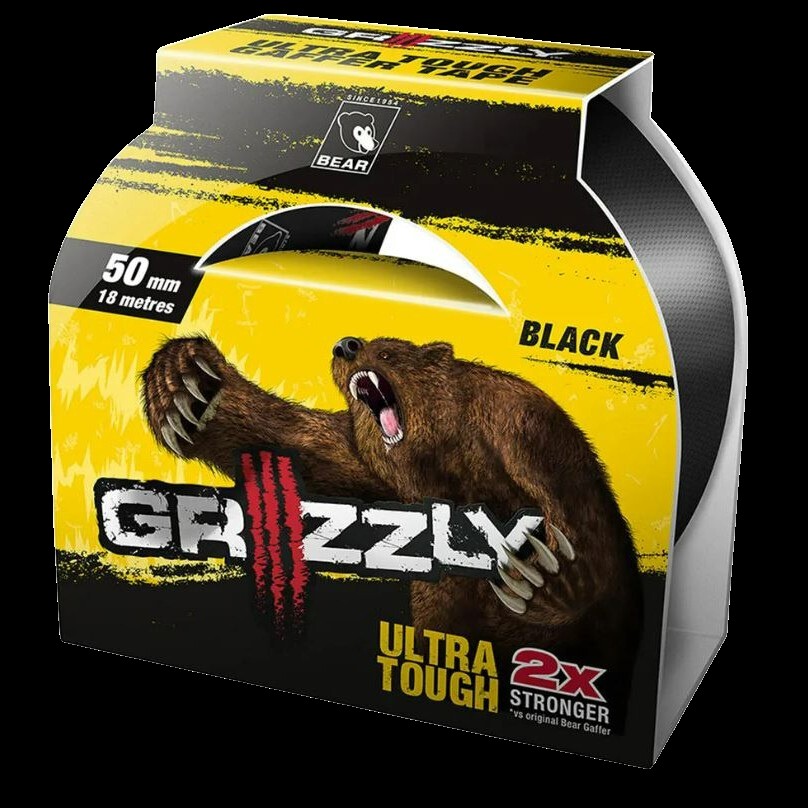 50MMx18M BLACK ULTRA TOUGH GAFFER TAPE