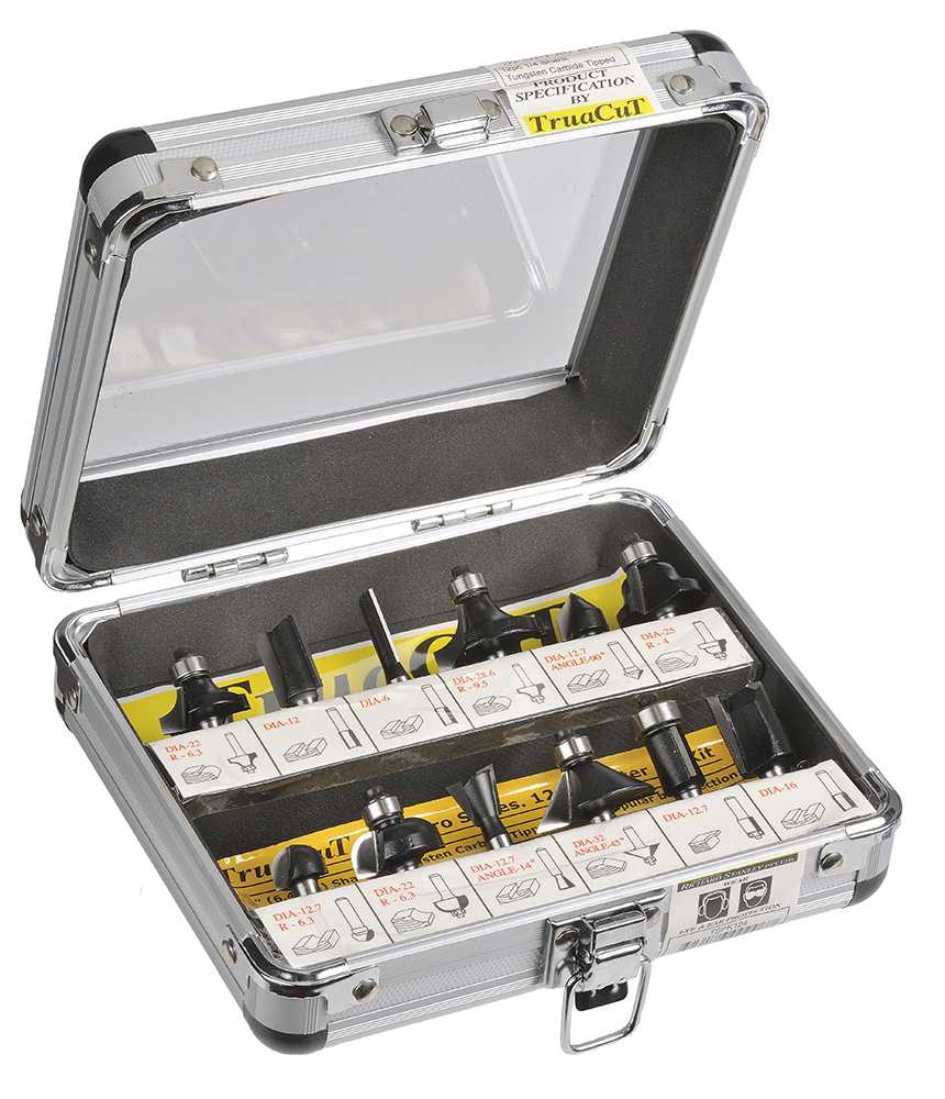 Semi-Pro Series 12 piece Router Bit Set