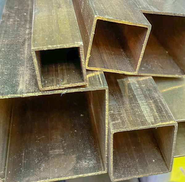 Buy Brass Square Tube (shs) C26000