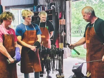 Artisan Estate: blacksmithing courses set amongst the trees