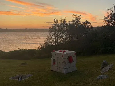 Studio Orsi’s sculpture by the sea