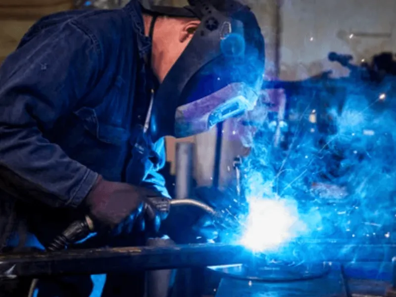 Edcon Steel - Strong but workable Men welding