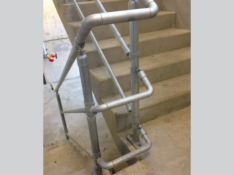 Edcon Steel - Easy, No-Weld Installation New installation